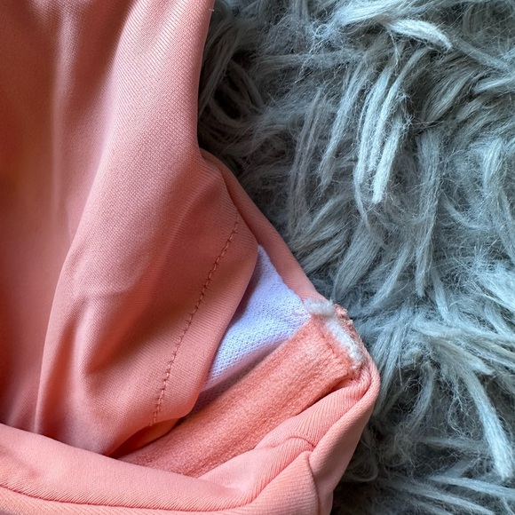 Gently Used High Waist High Leg Coral Bikini - Picture 2 of 3